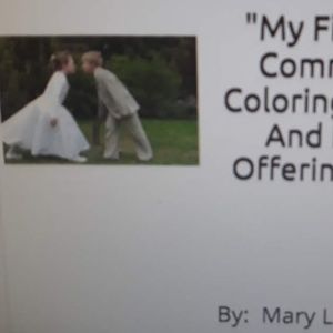 My First Holy Communion Grayscale Coloring Book